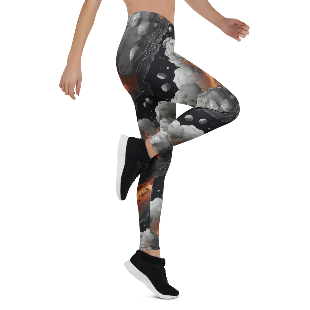 Meteorite Noir on Leggings — Right