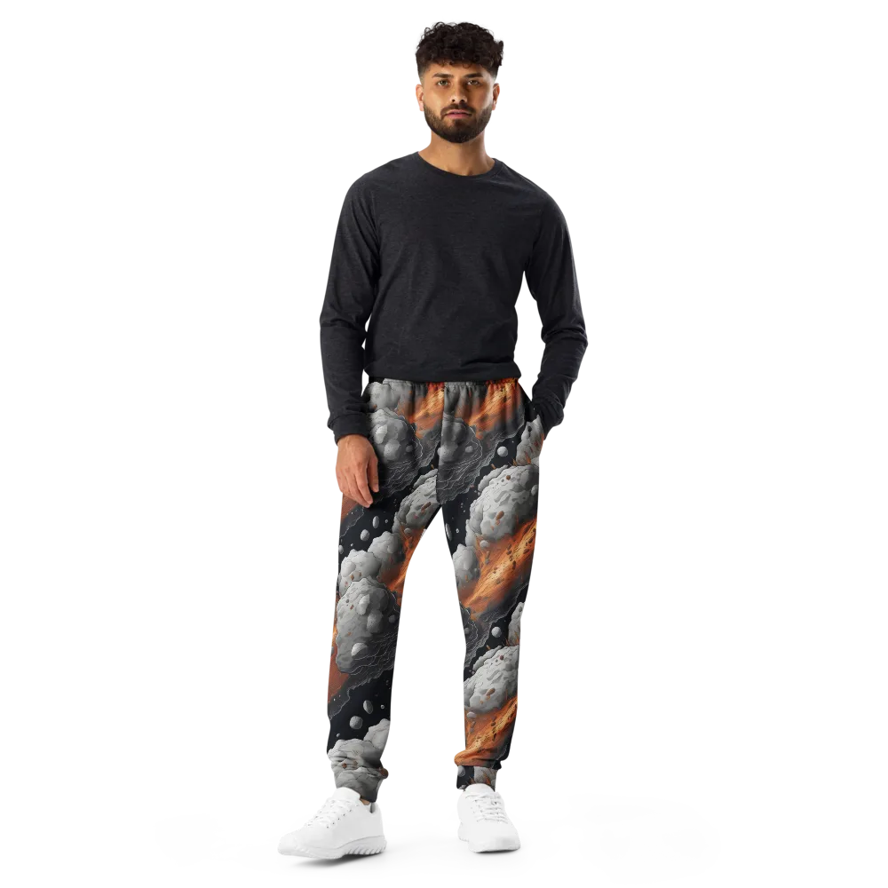 Meteorite Noir on Men's Joggers — Front