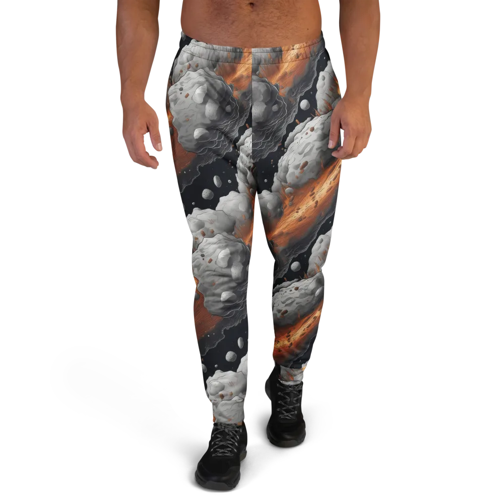Meteorite Noir on Men's Joggers — Front