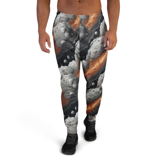 Meteorite Noir on a Men's Joggers