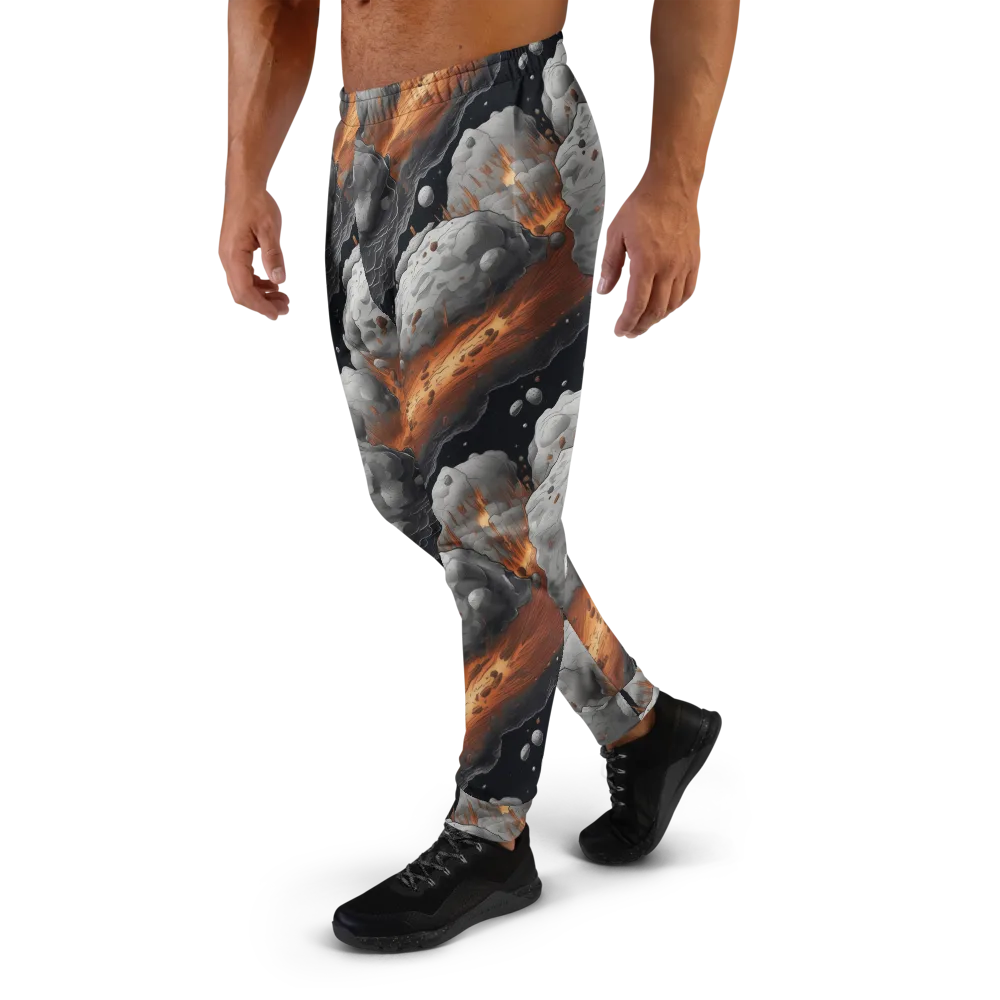 Meteorite Noir on Men's Joggers — Left