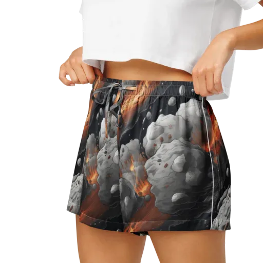 Meteorite Noir on a Women's Pajama Shorts