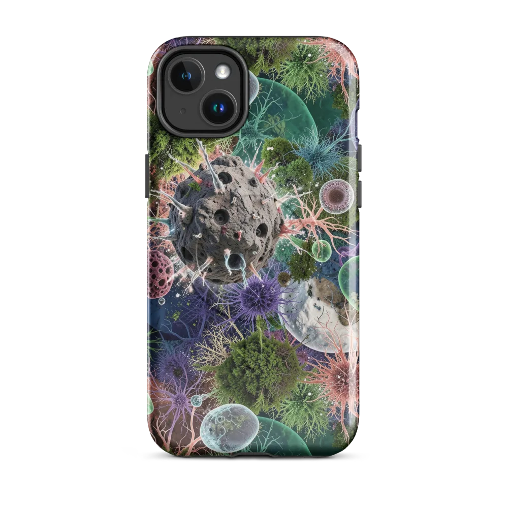Microbial Garden on MagSafe Tough Case for iPhone® — Front