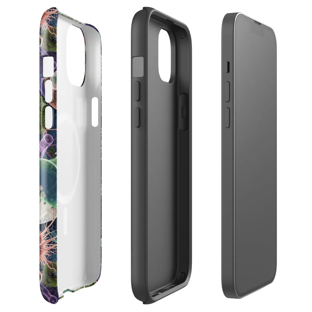 Microbial Garden on MagSafe Tough Case for iPhone® — Front