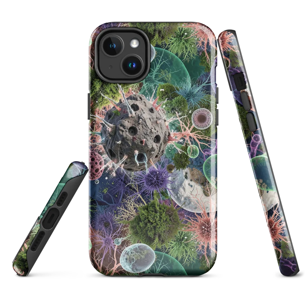 Microbial Garden on MagSafe Tough Case for iPhone® — Front
