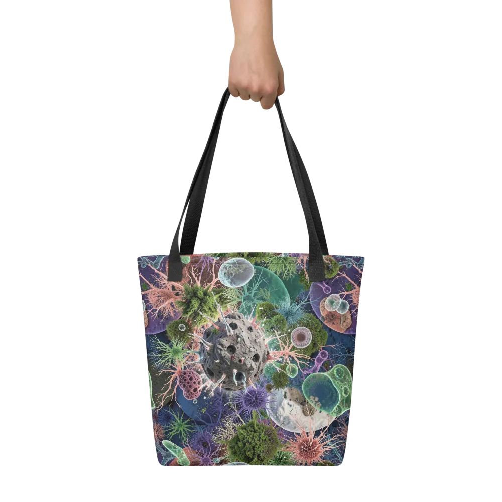 Microbial Garden on Tote Bag — Front