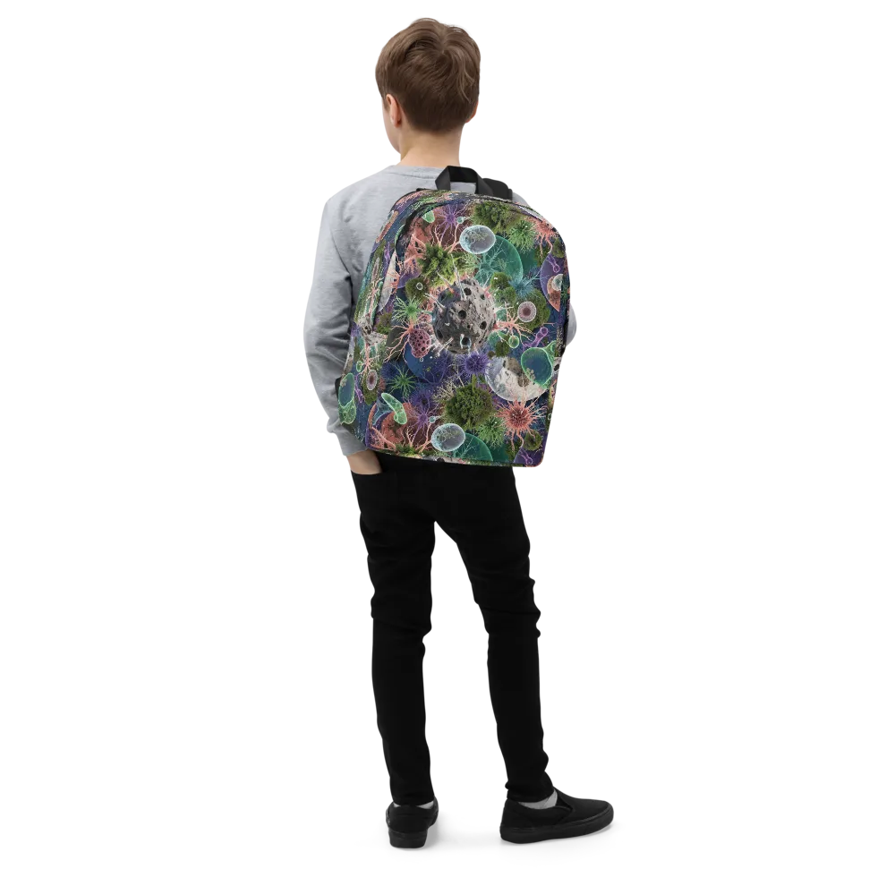 Microbial Garden on Minimalist Backpack — Right Front