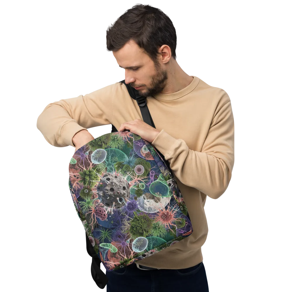 Microbial Garden on Minimalist Backpack — Front