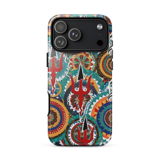 Trident Mandala on a Tough Case for iPhone®