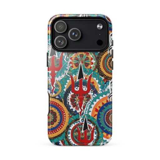 Trident Mandala on a MagSafe Tough Case for iPhone®