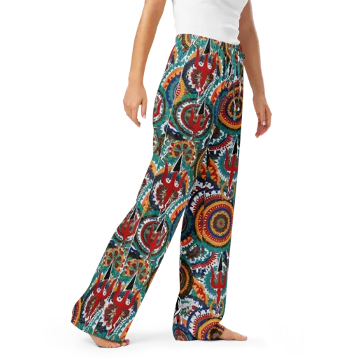 Trident Mandala on a Women's Pajama Pants