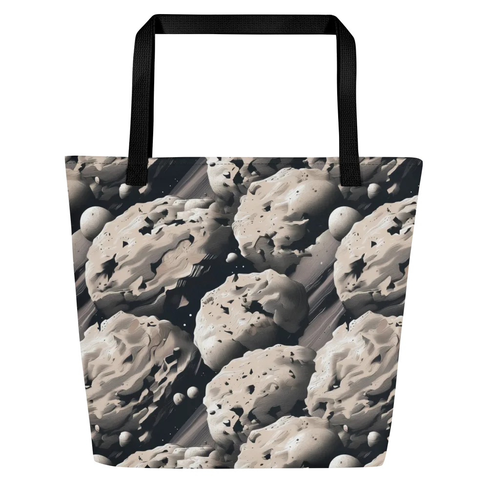 Moonfall Terrain on Large Tote Bag W/ Pocket — Front