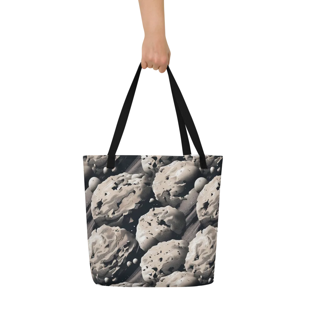 Moonfall Terrain on Large Tote Bag W/ Pocket — Front