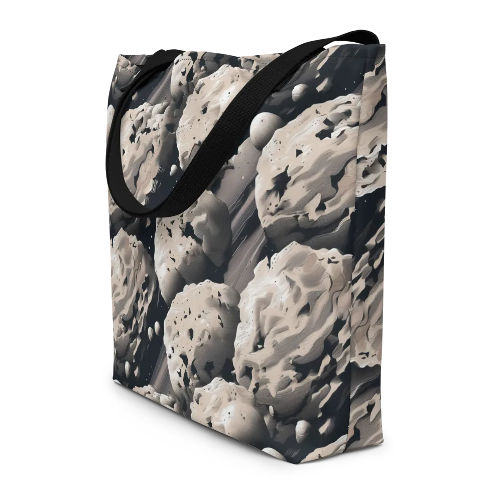 Moonfall Terrain on Large Tote Bag W/ Pocket — Front