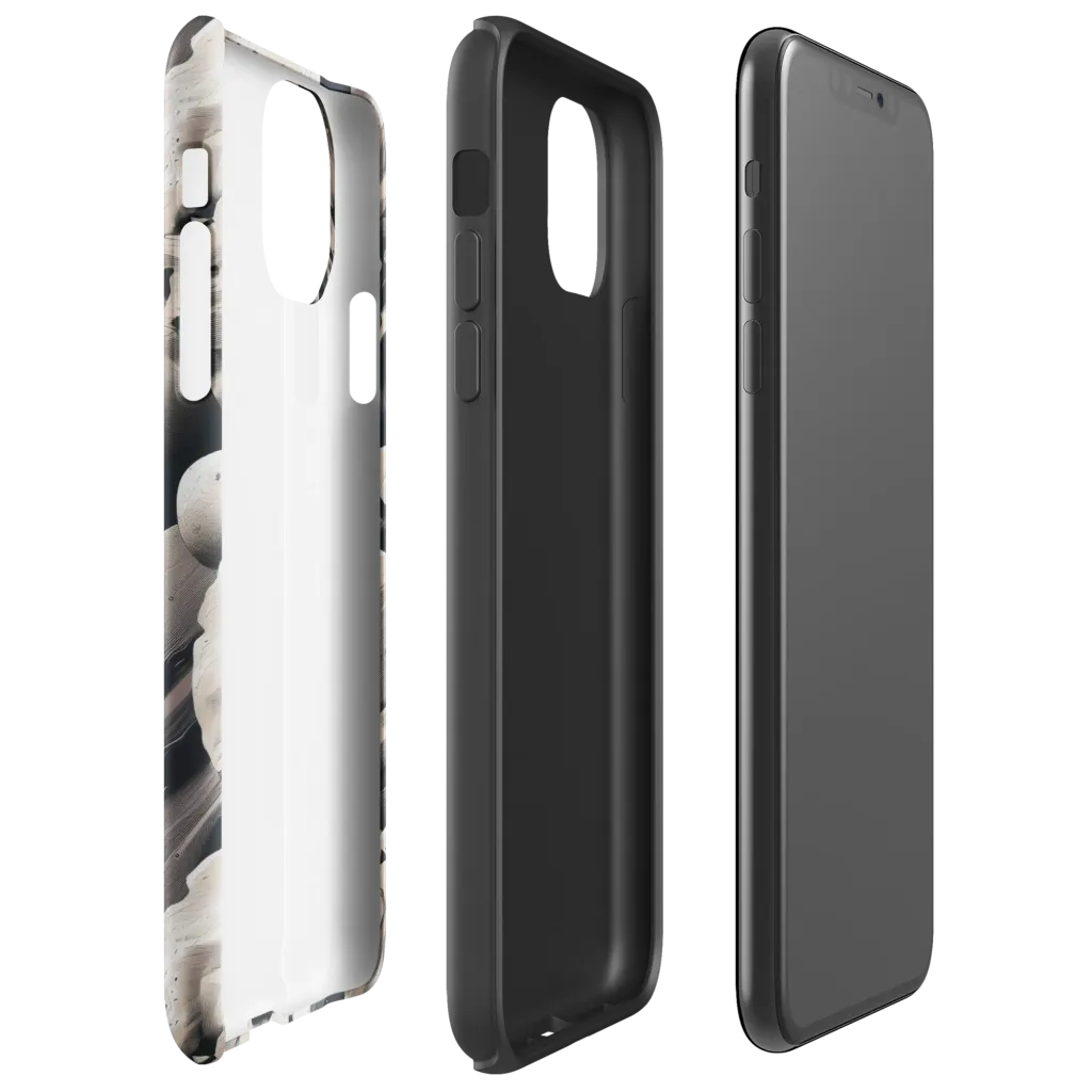 Moonfall Terrain on Tough Case for iPhone® — Right