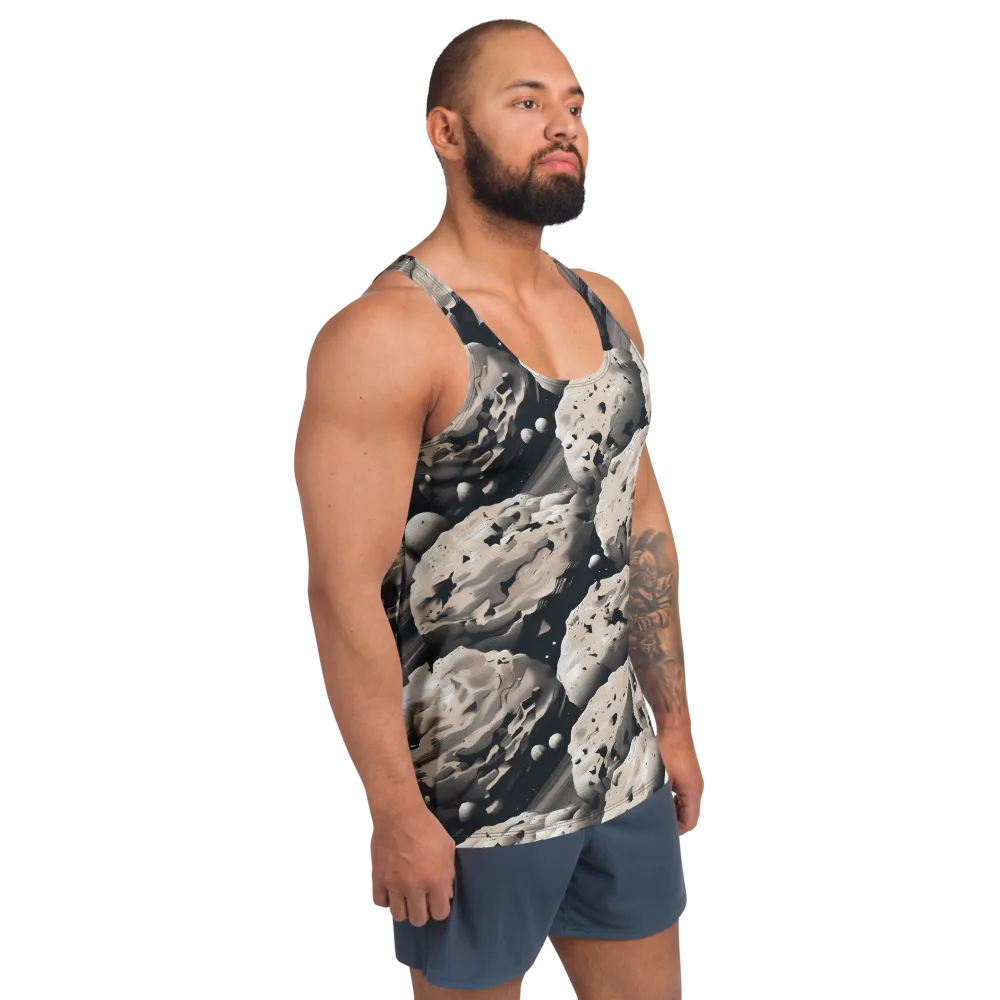 Moonfall Terrain on Men's Tank Top — Right Front