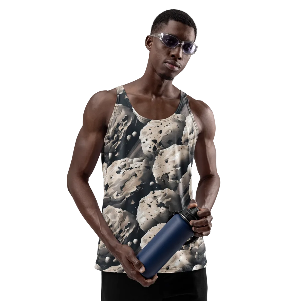 Moonfall Terrain on Men's Tank Top — Front
