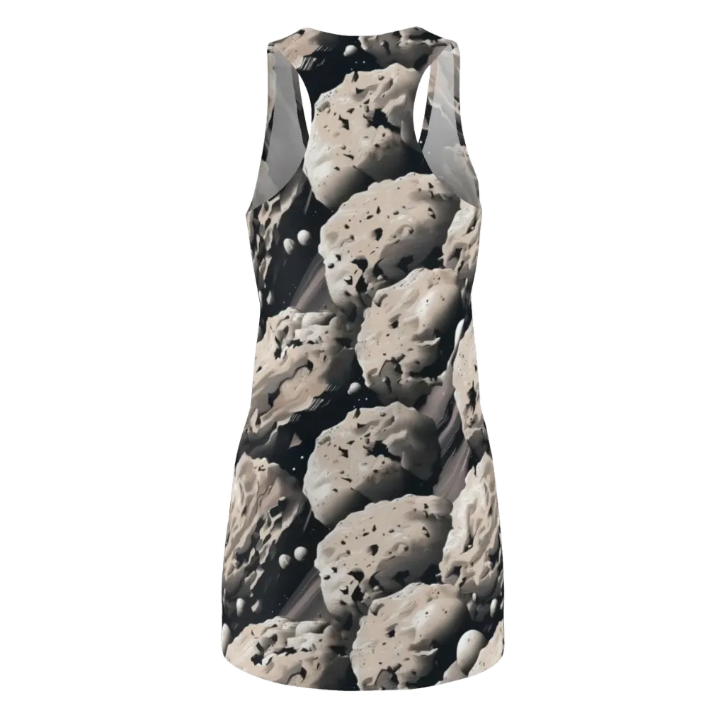 Moonfall Terrain on Racerback Dress — Back