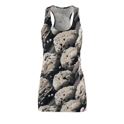 Moonfall Terrain on a Racerback Dress