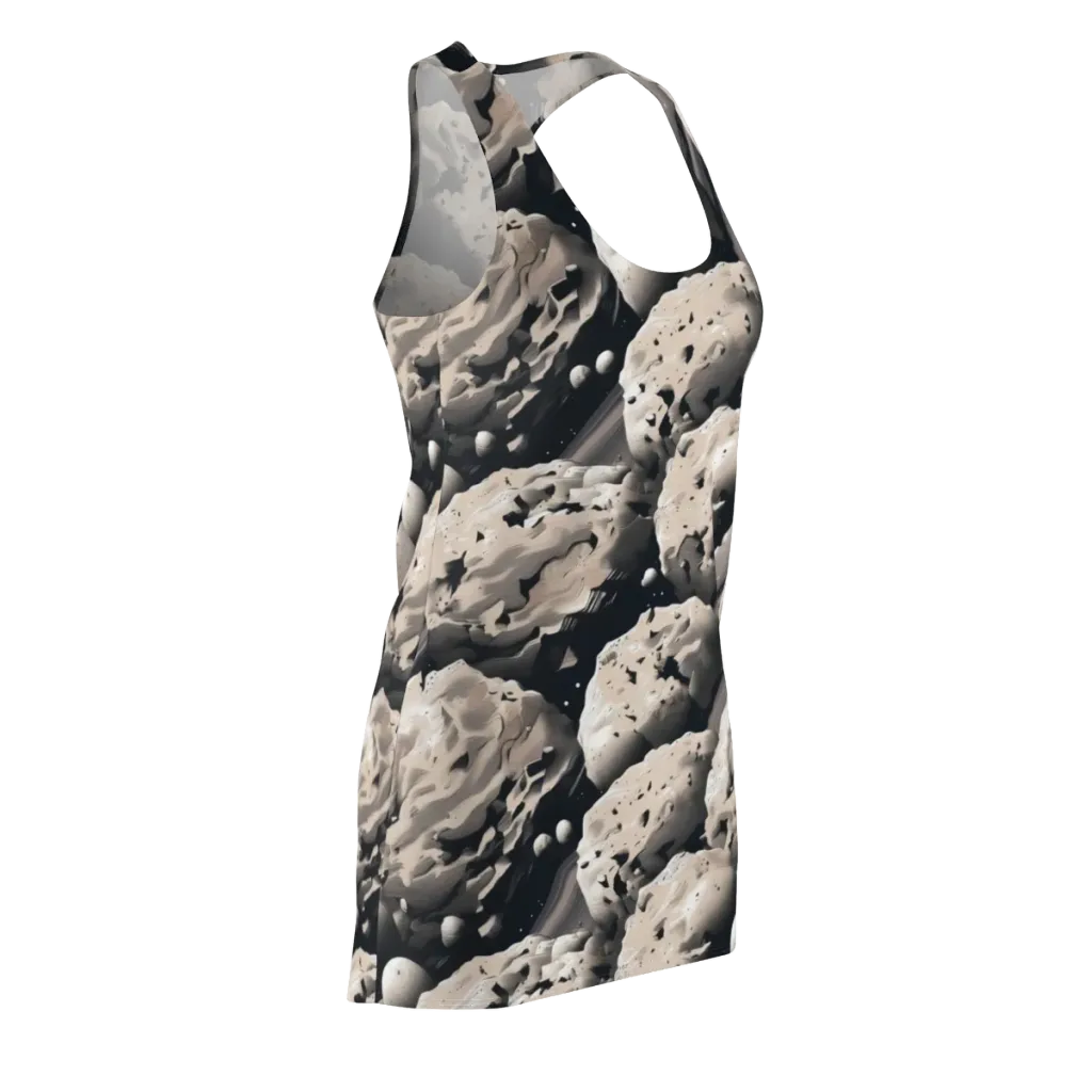 Moonfall Terrain on Racerback Dress — Front Side