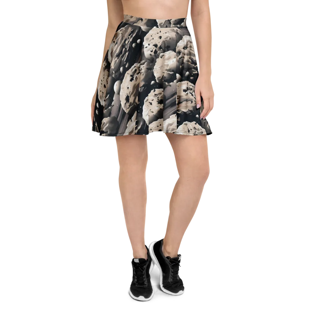 Moonfall Terrain on Skater Skirt — Front