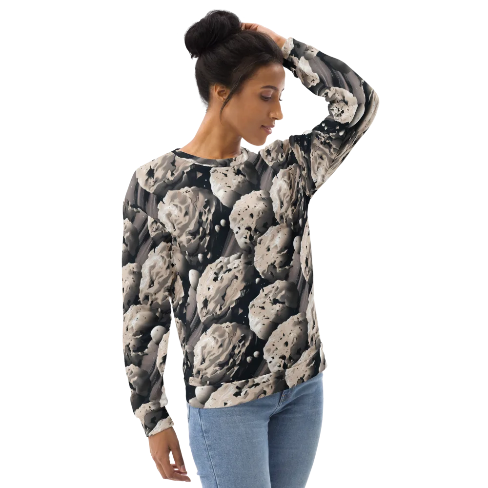 Moonfall Terrain on Sweatshirt — Right Front