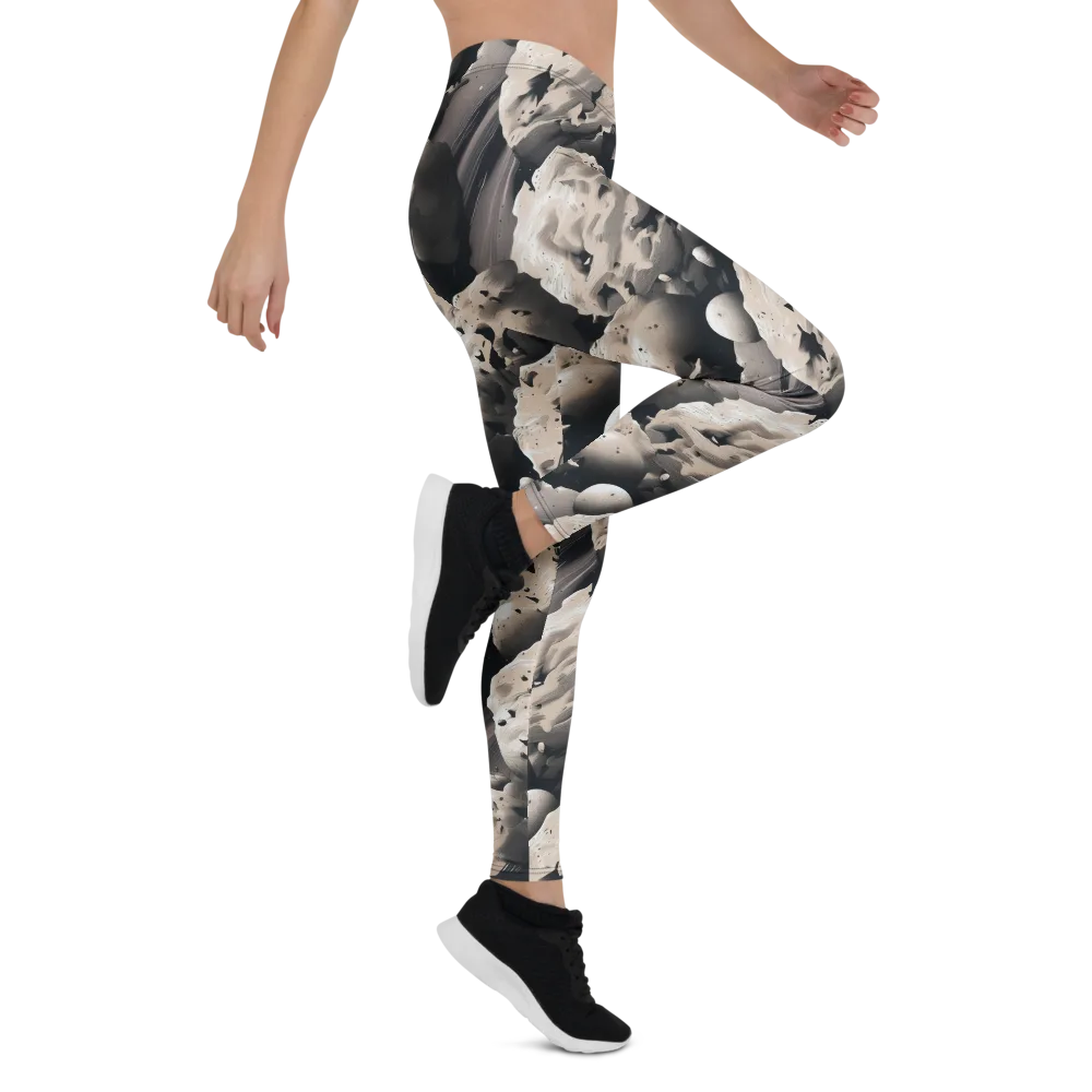 Moonfall Terrain on Leggings — Right