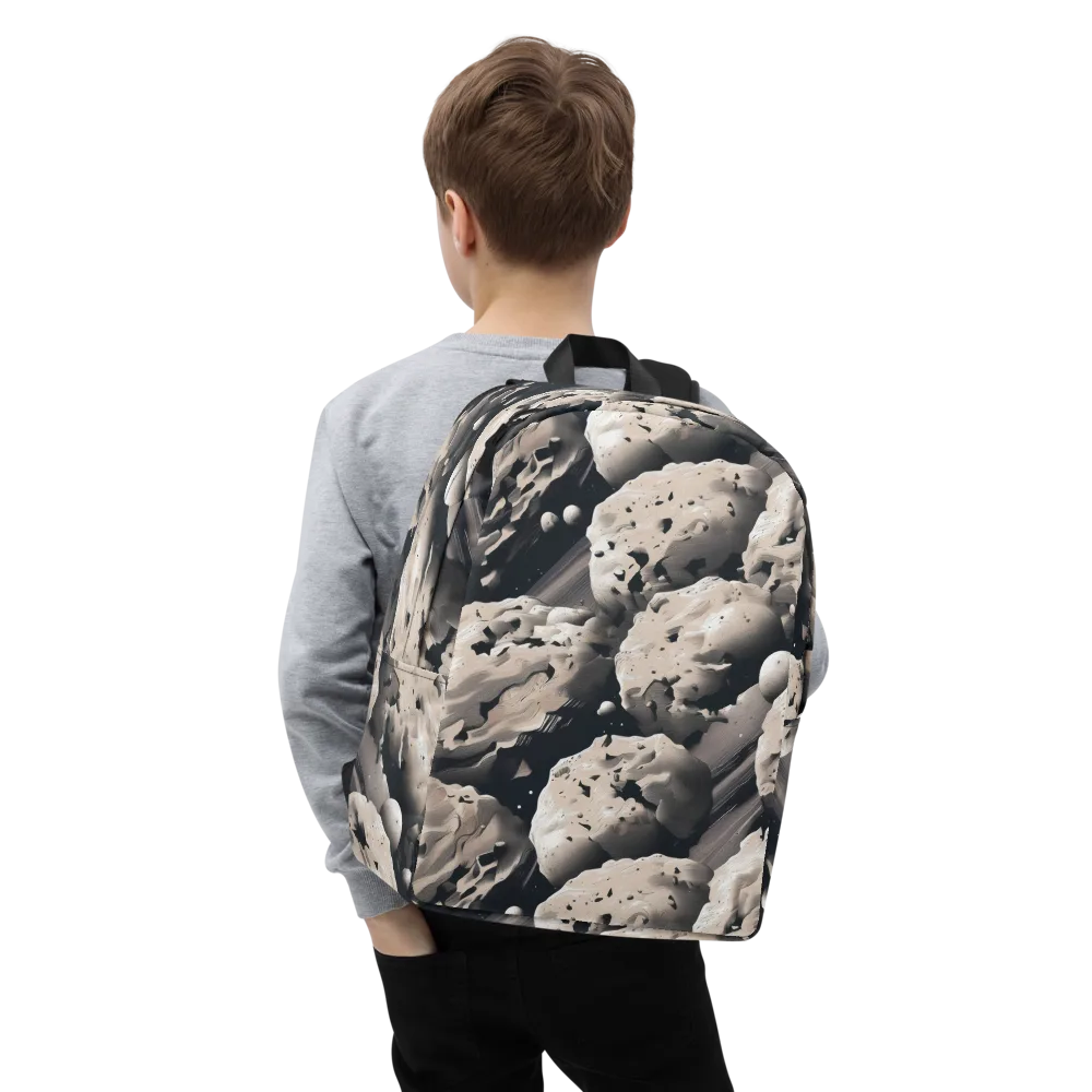 Moonfall Terrain on Minimalist Backpack — Zoomed-in