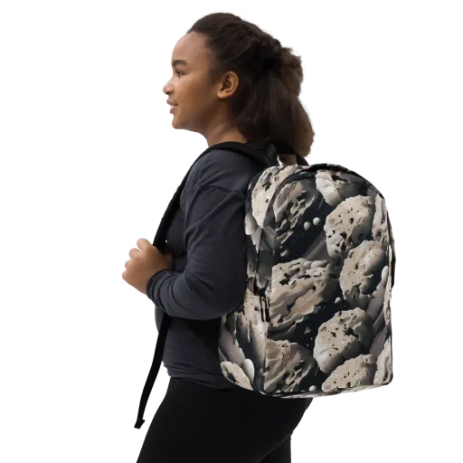 Moonfall Terrain on a Minimalist Backpack