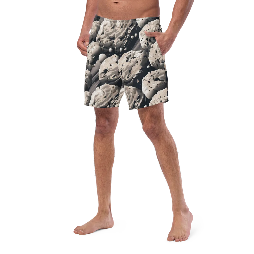 Moonfall Terrain on Swim Trunks — Left Front