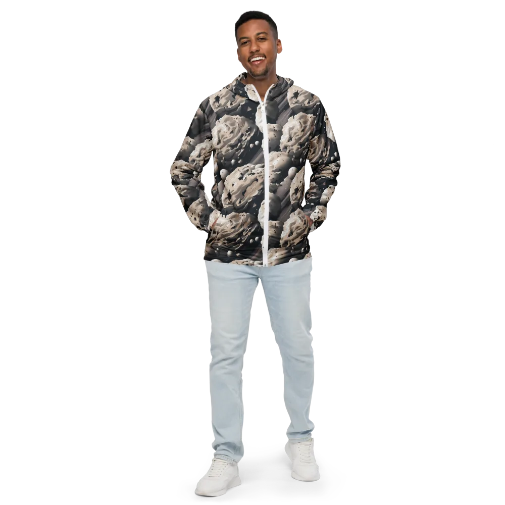 Moonfall Terrain on Men's Windbreaker — Front