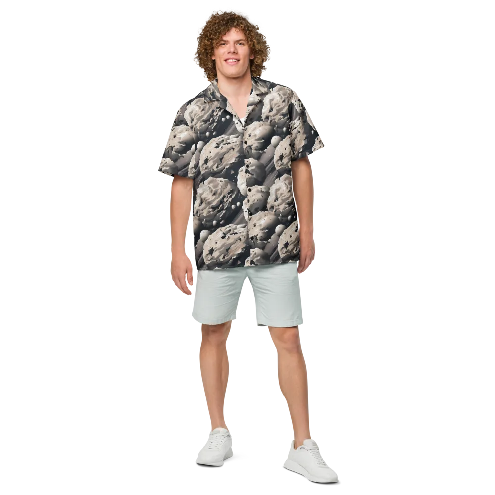 Moonfall Terrain on Button Shirt — Front