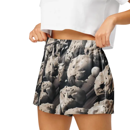 Moonfall Terrain on a Women's Pajama Shorts