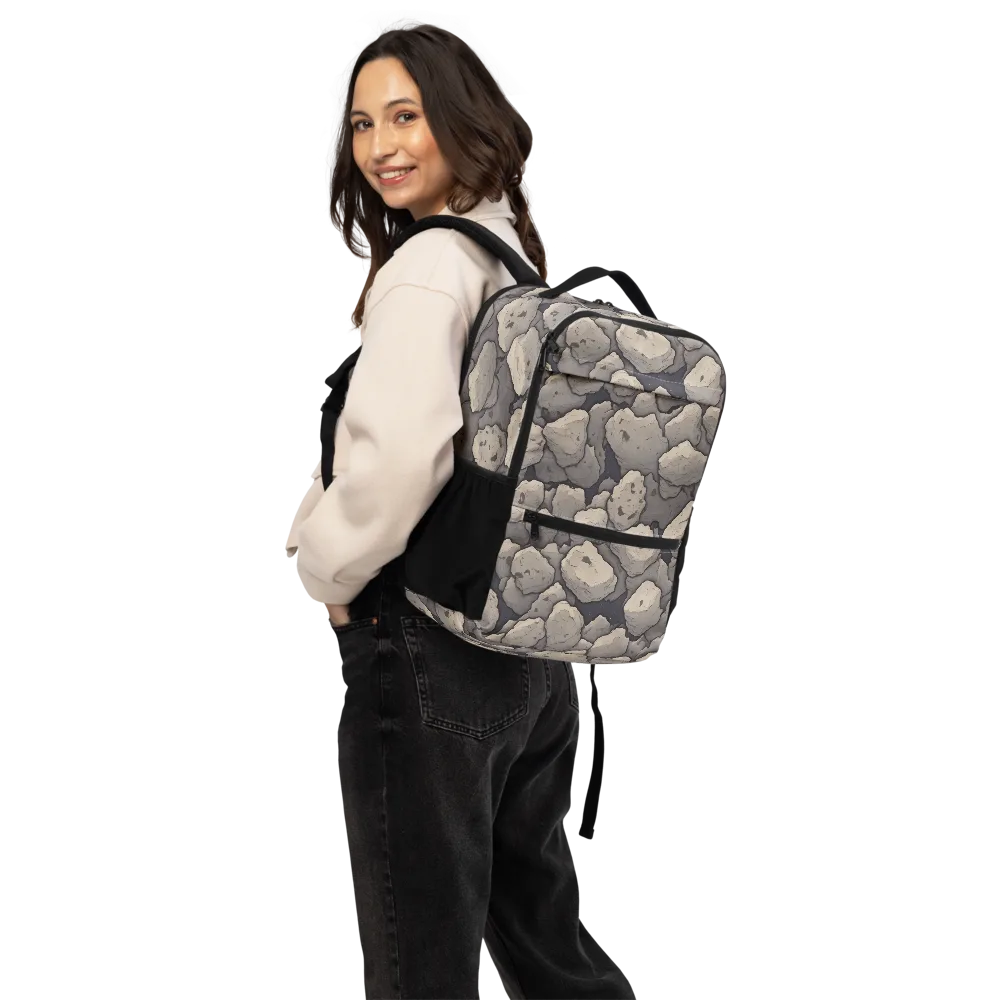 Moonstone Field on Utility Backpack — Back