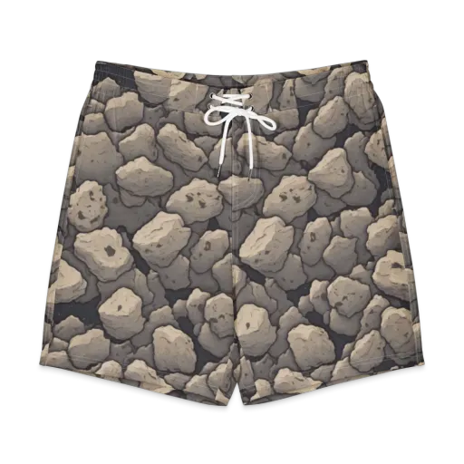 Moonstone Field on a Men's Board Shorts