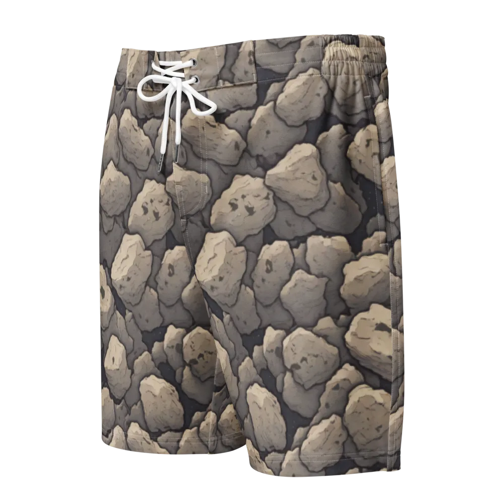 Moonstone Field on Men's Board Shorts — Front