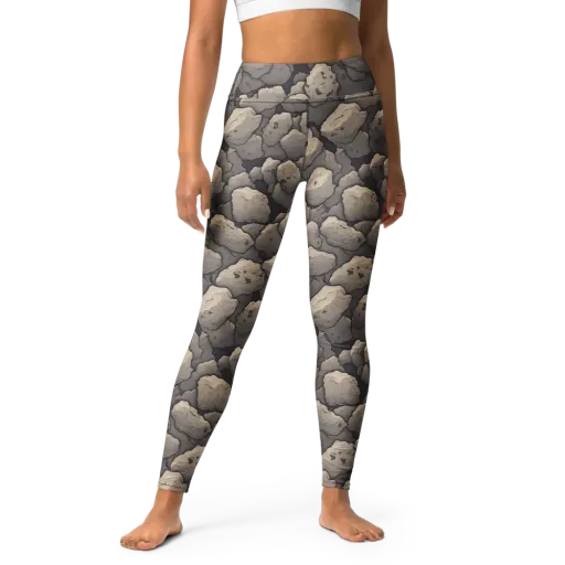 Moonstone Field on a Yoga Leggings