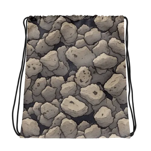 Moonstone Field on a Drawstring Bag