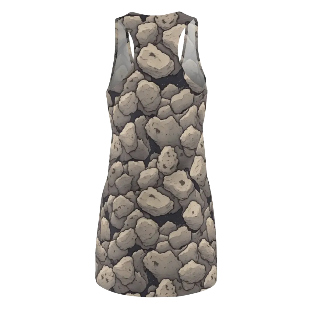 Moonstone Field on Racerback Dress — Back
