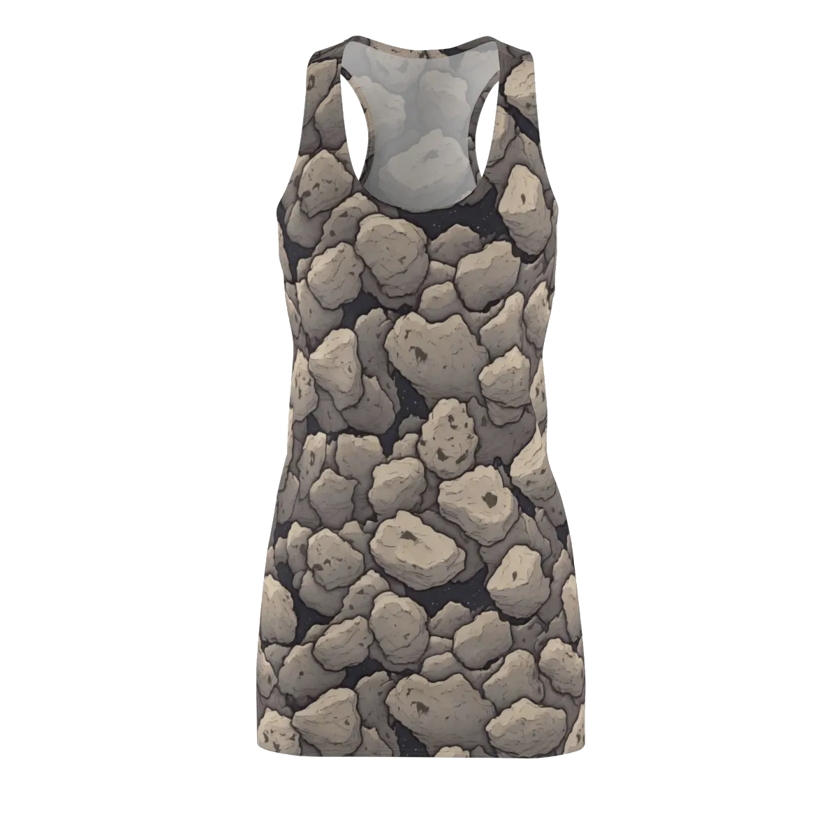 Moonstone Field on Racerback Dress — Front