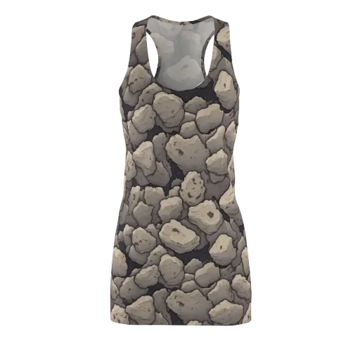 Moonstone Field on a Racerback Dress
