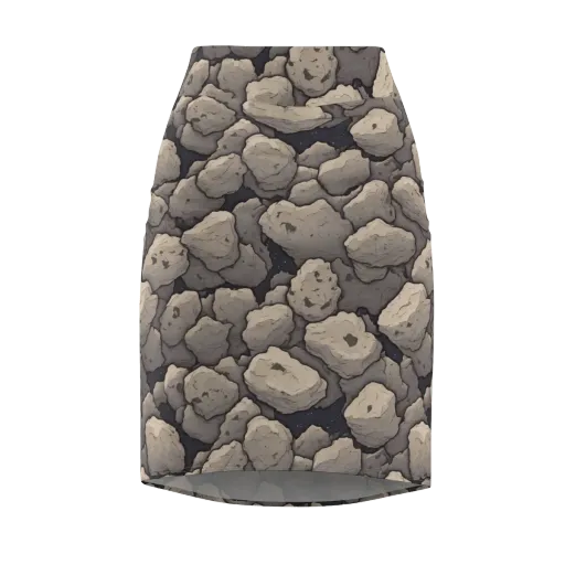 Moonstone Field on a Pencil Skirt
