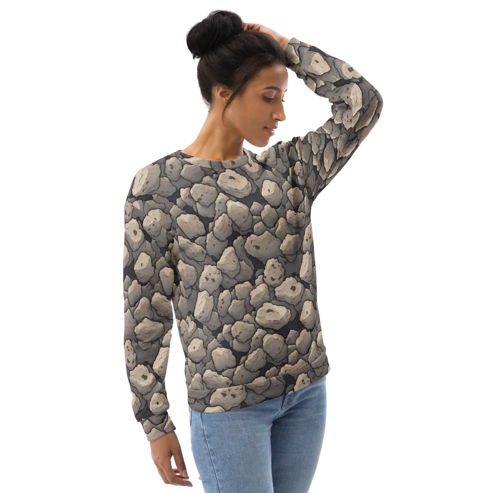 Moonstone Field on Sweatshirt — Right Front