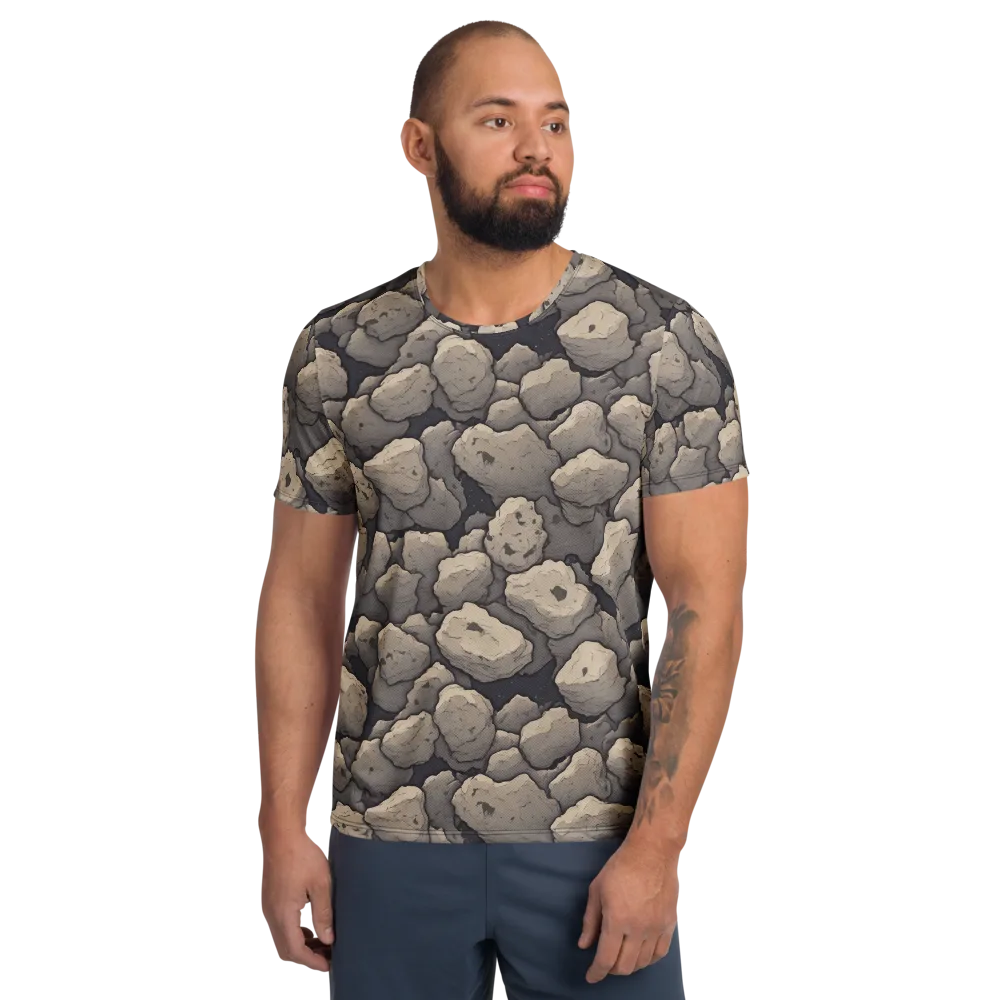 Moonstone Field on Men's Athletic T-Shirt — Front