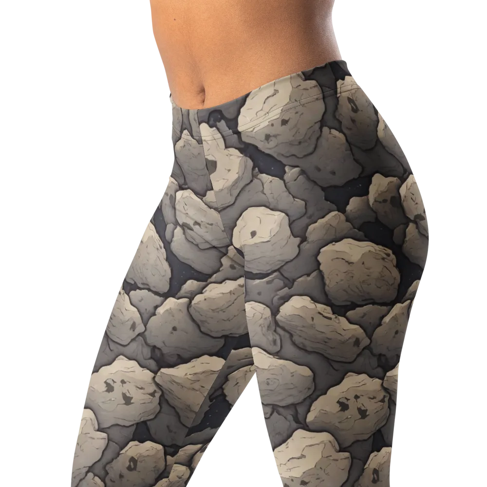 Moonstone Field on Leggings — Left Front