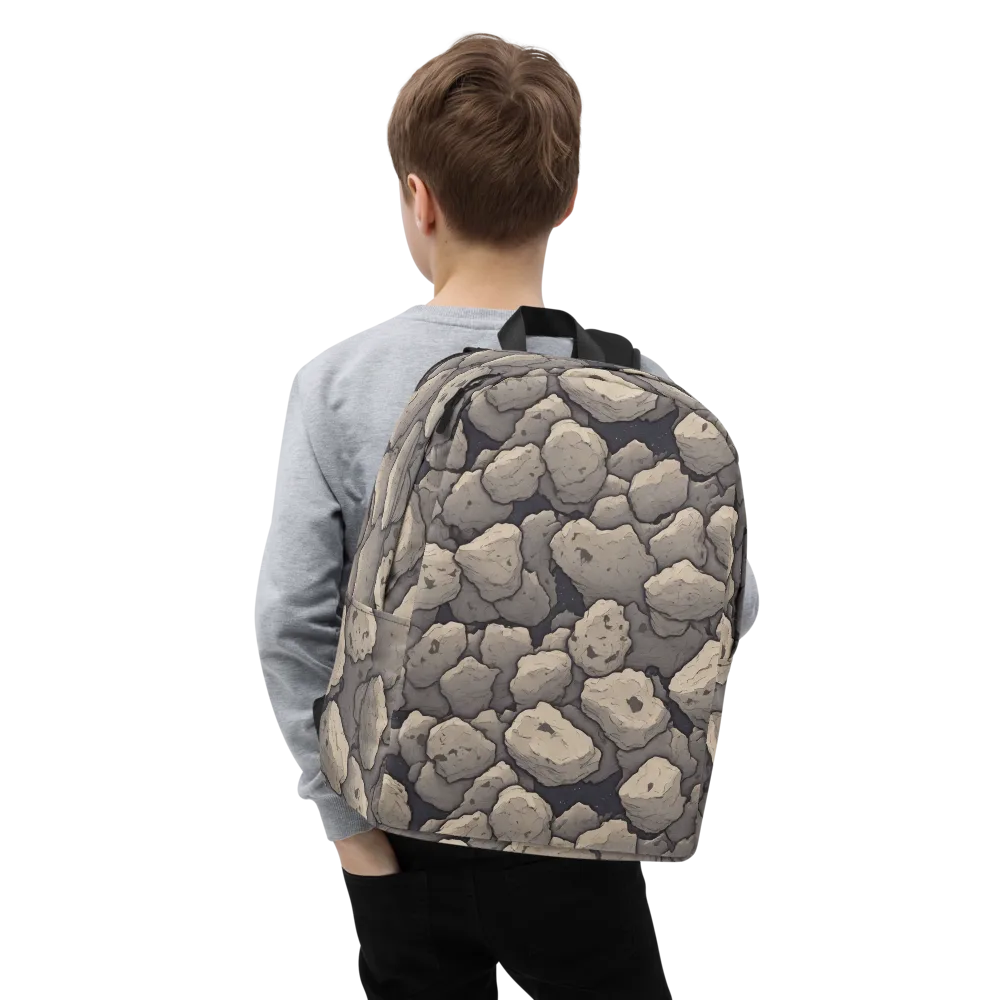 Moonstone Field on Minimalist Backpack — Zoomed-in