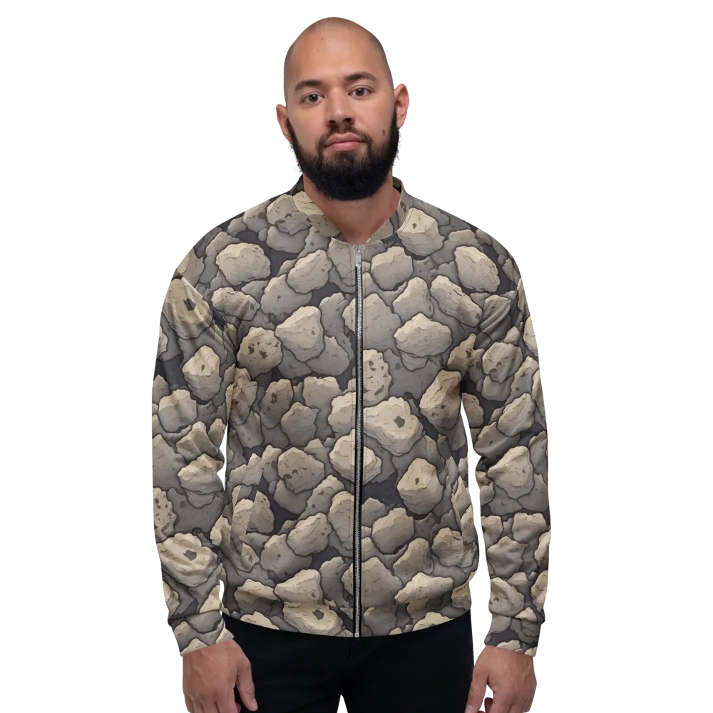 Moonstone Field on Bomber Jacket — Front
