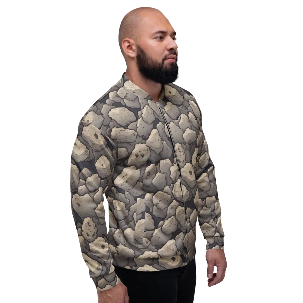 Moonstone Field on Bomber Jacket — Right