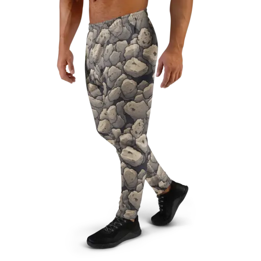 Moonstone Field on a Men's Joggers