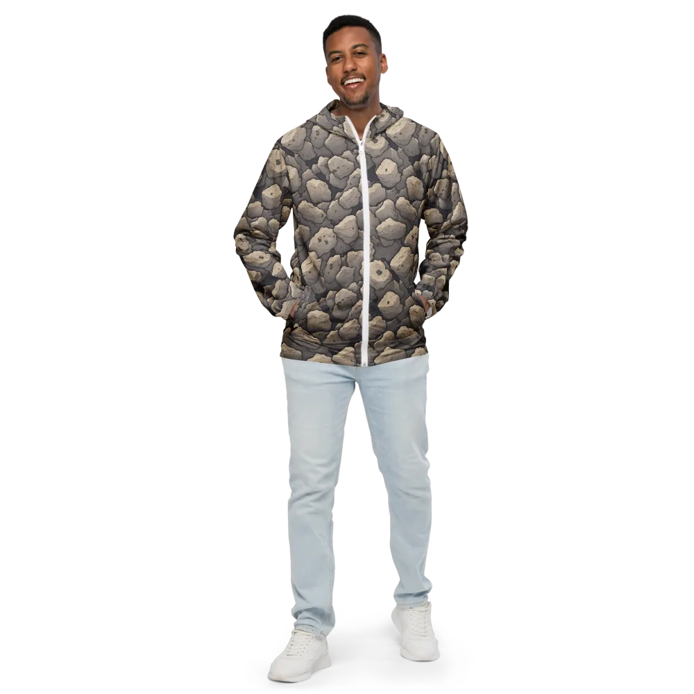 Moonstone Field on Men's Windbreaker — Front